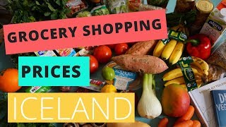 Grocery Shopping Prices in Iceland [upl. by Alliber176]