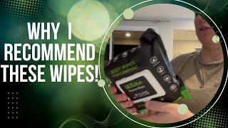 Review of Body Wipes for Camping 50 XXL Camping Wipes [upl. by Htiekal]