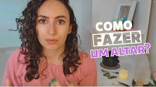 Escola de Magia  Aula 002  Como fazer um altar em casa [upl. by Airdnaid447]