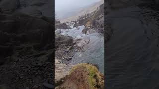 Watkin path waterfalls Yr Wyddfa Snowdon [upl. by Juster]