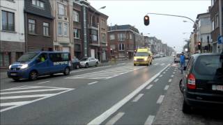 23052012 Aankomst brandweer Gent bij zwaar verkeersongeval in SintAmandsberg v2 [upl. by Namsaj]