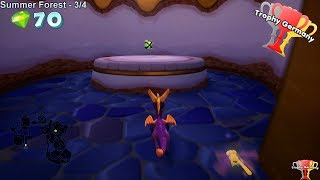 Spyro 2 Riptos Rage  All Orbs amp Locations Summer ForestAutumn PlainsWinter Tundra [upl. by Arlena]