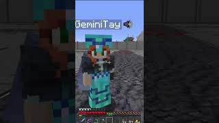 Gem NO Impulse loses 728 levels getting killed by GeminiTay on Hermitcraft 10 shorts [upl. by Hazel]