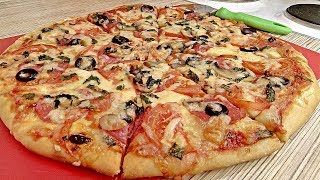 ДОМАШНЯЯ ПИЦЦА 🍕  Вкусный Рецепт Пиццы [upl. by Vic963]