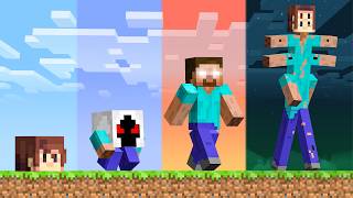 Minecraft But Theres SCARY MYTH Upgrades [upl. by Yessej]