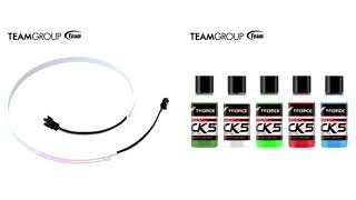 TEAMGROUP Releases T FORCE Coolant Kit CK5 amp ARGB LED Uniform Strip [upl. by Yelrebmyk]