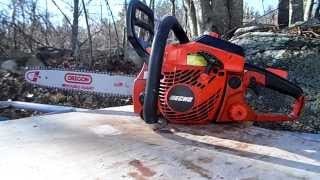 Echo CS 400 Chainsaw Review [upl. by Secnarf]