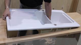 Installing an Astracast Ceramic Sink [upl. by Navillus]