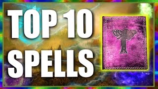 Top 10 Fun Spells in Skyrim Special Edition [upl. by Donny188]