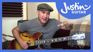 How to Tune Your Guitar Using Harmonics  Guitar Lesson ES012 [upl. by Horsey47]