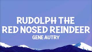 Rudolph the Red Nosed Reindeer Lyrics [upl. by Naedan]