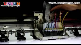 how to install Epson DX5 head on Funsunjet printer [upl. by Kakalina]