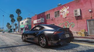 How to improve GTA 5 graphics using free ENB and NaturalVision Evolved Graphics Showcase [upl. by Leod]