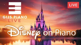 🔴LIVE Disney Piano Request Show  Gijs Piano LIVE [upl. by Geibel]