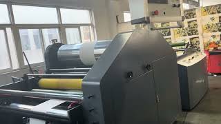 Wax Coating Machine for wrapping paper 86 17815683953 Email fm10chinafmjxcom [upl. by Mcculloch]