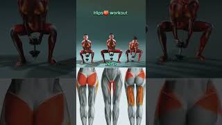 try this hips exercise 🧕🥰 workout fitness exercise weightloss ytshort bodyfitness hipworkout [upl. by Sunday]