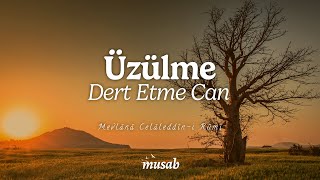 ÜZÜLME Dert Etme Can  Mevlânâ Celâleddîni Rûmî [upl. by Grantland]