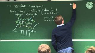 Parallel transport  Lec 23  Frederic Schuller [upl. by Stoeber773]