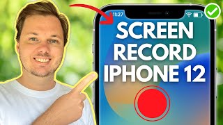 How To Screen Record On iPhone 12 iPhone 12 Pro iPhone 12 Pro Max iPhone 12 Mini [upl. by Onimixam]