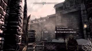 Skyrim  Starting Dragonborn like a boss [upl. by Finbur]