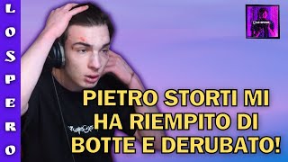 IL GABBRONE AGGREDITO E DERUBATO DA PIETRO STORTI E I SUOI AMICI LO DENUNCIA AI CARABINIERI [upl. by Ellehcyt]