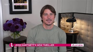 Josh Hartnett The Faculty Pearl Harbor Oppenheimer The Bear Trap Actor On Lorraine 06082024 [upl. by Korenblat]