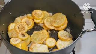 MARCH 8 2024 Friday Smothered Yellow SQUASH with Onions in Jacksonville ARKANSAS [upl. by Sarene730]