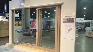 Deceuninck Three Panel Sliding Patio Door Automated by Autoslide [upl. by Erlin91]