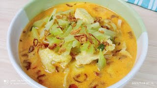 Resep Lodeh Labu Siam Tahu Simple Enak Banget [upl. by Adnilec]