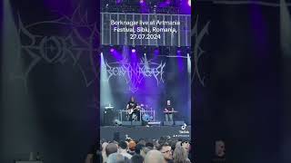 Borknagar live at Artmania Festival Sibiu Romania 27072024 [upl. by Htiekel]