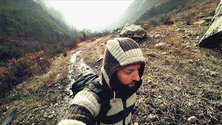 13 Hours Hiking Up Himalaya Alone🇳🇵 [upl. by Assirolc]