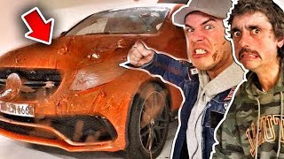 Leons AUTO mit 50kg NUTELLA Beschmieren PRANK [upl. by Senhauser]