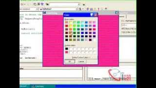 Visual C 60 Color Dialog Box [upl. by Ambrogino]