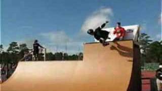 Heelys Pro Disney Halfpipe MiniRamp Demo [upl. by Carothers]