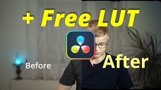 DaVinci Resolve  free color grading preset [upl. by Nameerf110]