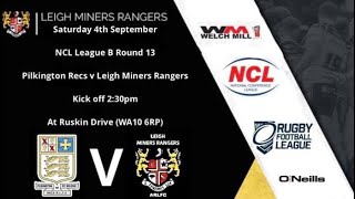 4921 Pilkington Recs v Leigh Miners [upl. by Annaeed721]