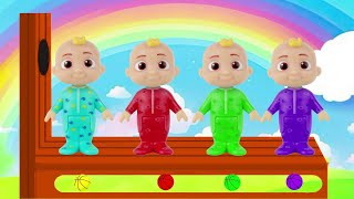 Baby Shark Learns Colors  Coсomelon Nursery Rhymes amp Kids Songs [upl. by Eedebez]