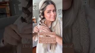 Heatless Hair Wrap Tutorial  Cozy Confidence [upl. by Allekram]