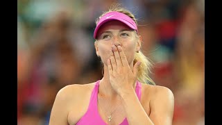 Maria Sharapova vs Kaia Kanepi Brisbane 2014 Highlights [upl. by Della266]