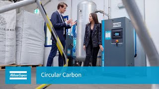 Atlas Copco Air Treatment Solutions for Biochar Production  GA VSD  Circular Carbon [upl. by Anitselec887]