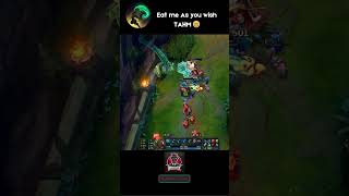 Eat Me if You Want Tahm Ill Still Crush You 💀🐸🐙 IllaoiPlays LeagueOfLegends [upl. by Lattimer]