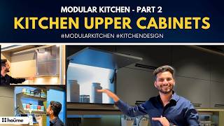 Modular Kitchen I Modular Kitchen Cabinets I Upper Head Kitchen Design  Part 2 [upl. by Quinlan390]