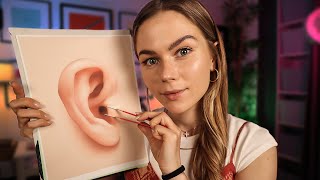 ASMR Measuring Every Inch of Your Ears  Soft Spoken Personal Attention [upl. by Leaw]