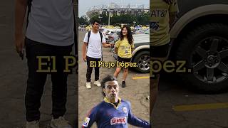 LA AMERICANISTA MÁS FAN💛💛💙💙 futbol futbolmexicano deportes ligamx mexicoamerica shorts [upl. by Rainer]