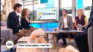 Présentation de la carte Apetiz  La Quotidienne sur France 5 [upl. by Valentino]