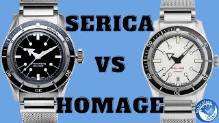 Serica 5303 side by side its Homage IXampDAO Ipose  Which is better [upl. by Buchbinder]