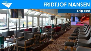 Fridtjof Nansen Ship Tour Hurtigruten [upl. by Erfert]