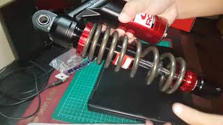 Racing Boy DB5 mono shock unboxing [upl. by Gilles97]