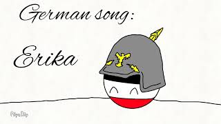 Erika german song animated [upl. by Anallise]