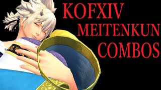 KOFXIV MEITENKUN COMBOS【KOF14 明天君 コンボ】 [upl. by Ahseele188]